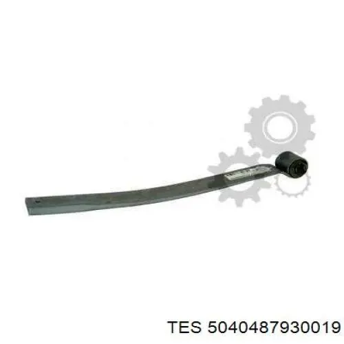 93815209 Iveco Suspensão de lâminas traseiro
