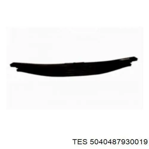 Suspensão de lâminas traseiro 93815209 Iveco
