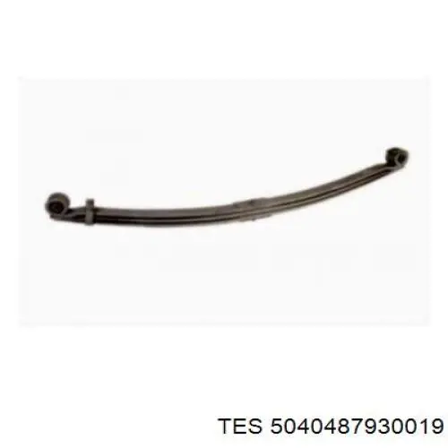 Suspensão de lâminas traseiro Iveco 93815209 preço, a partir de 575,13 USD