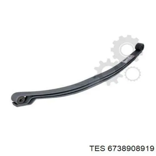 Suspensão de lâminas traseiro Iveco 504083608 preço, a partir de 178,24 USD