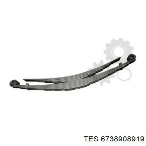 Compre 504083608 Iveco Suspensão de lâminas traseiro