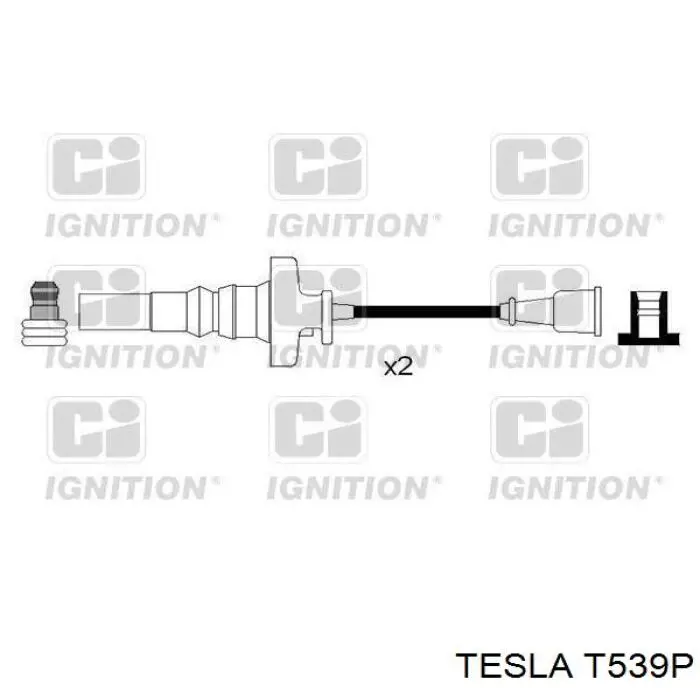 Fios de alta voltagem, kit Tesla T539P preço, a partir de 18,57 USD