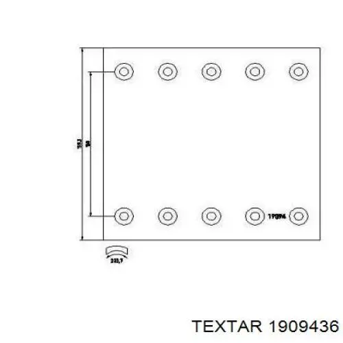 Placa sobreposta do freio traseira (TRUCK) Ferodo 1909417800015608 preço, a partir de 88,31 USD