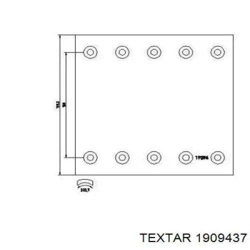 Compre 1909417800015608 Ferodo Placa sobreposta do freio traseira (TRUCK)