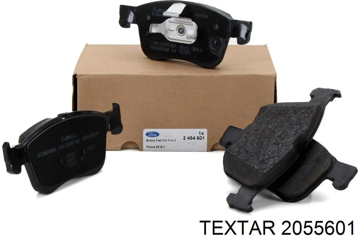 2055601 Textar Sapatas do freio dianteiras de disco