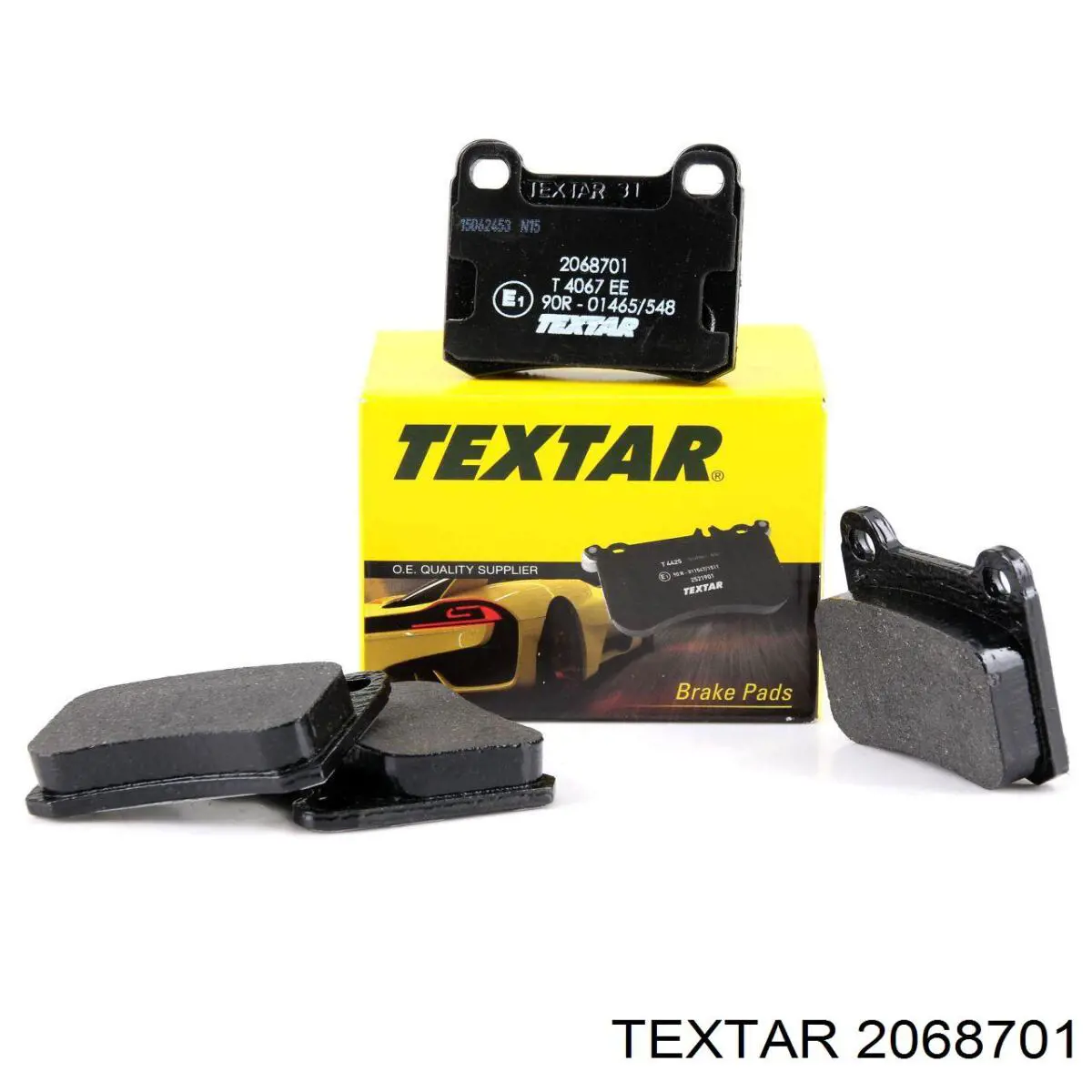 Sapatas do freio traseiras de disco Textar 2068701 preço, a partir de 17,65 USD