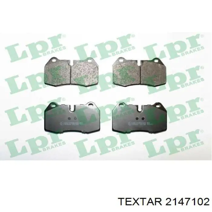 Compre 2147102 Textar Sapatas do freio dianteiras de disco
