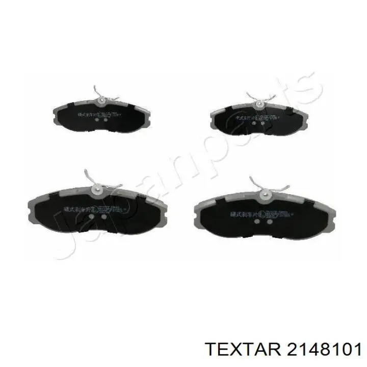 Compre 2148101 Textar Sapatas do freio dianteiras de disco
