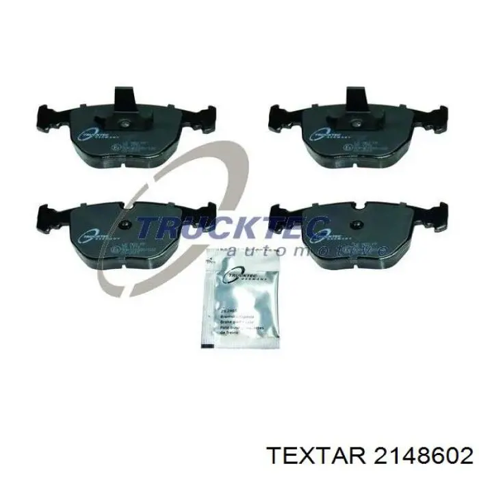 Compre 2148602 Textar Sapatas do freio dianteiras de disco