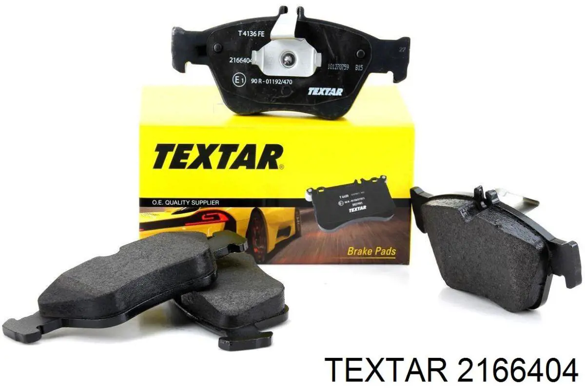 Compre 2166404 Textar Sapatas do freio dianteiras de disco