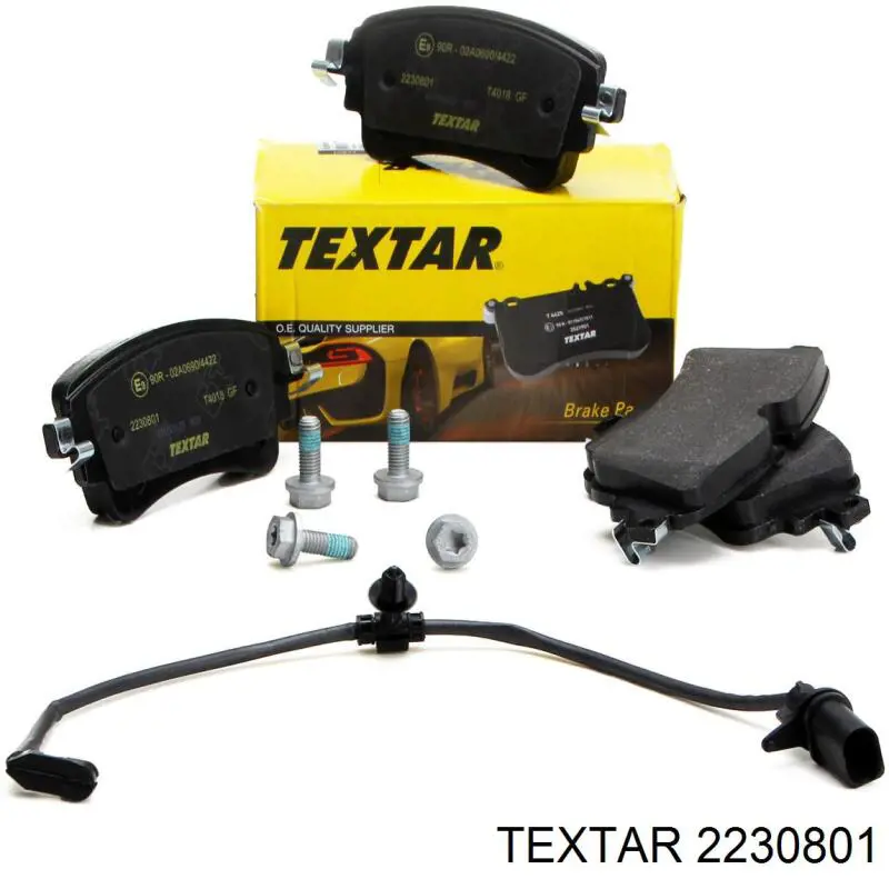 Sapatas do freio traseiras de disco Textar 2230801 preço, a partir de 36,08 USD