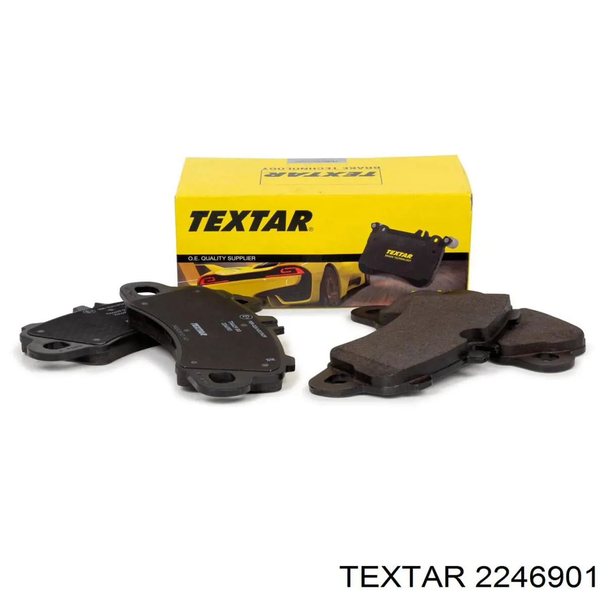 2246901 Textar Sapatas do freio dianteiras de disco