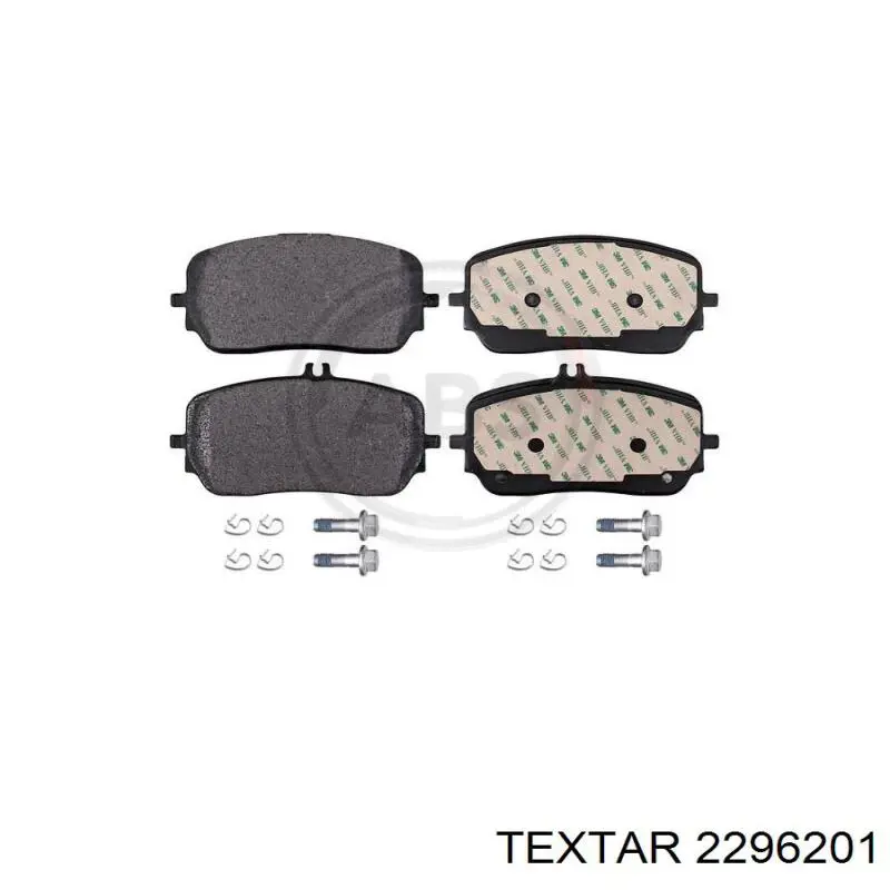 Sapatas do freio dianteiras de disco Textar 2296201 preço, a partir de 115,46 USD