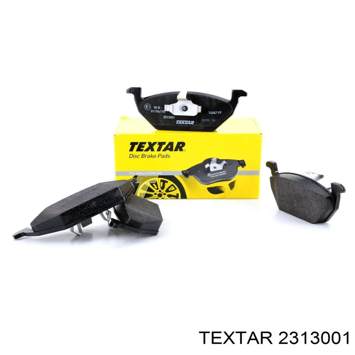 Compre 2313001 Textar Sapatas do freio dianteiras de disco