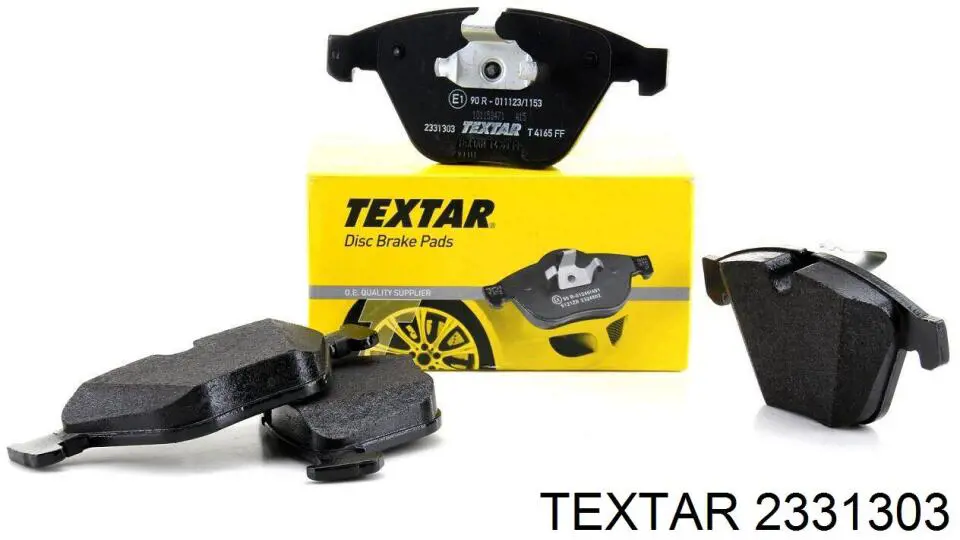 Compre 2331303 Textar Sapatas do freio dianteiras de disco
