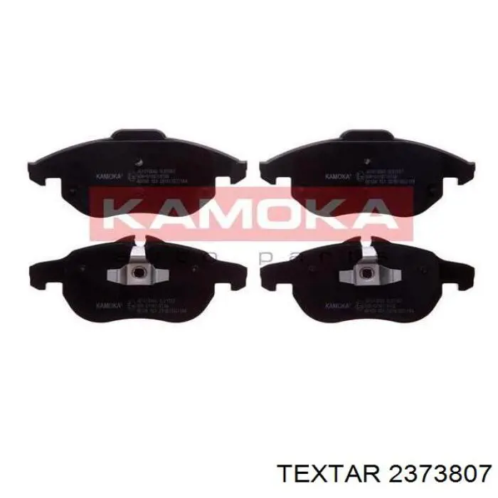 Compre 2373807 Textar Sapatas do freio dianteiras de disco