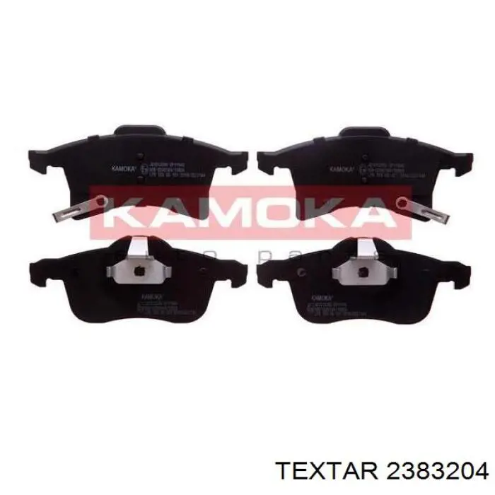 Compre 2383204 Textar Sapatas do freio dianteiras de disco
