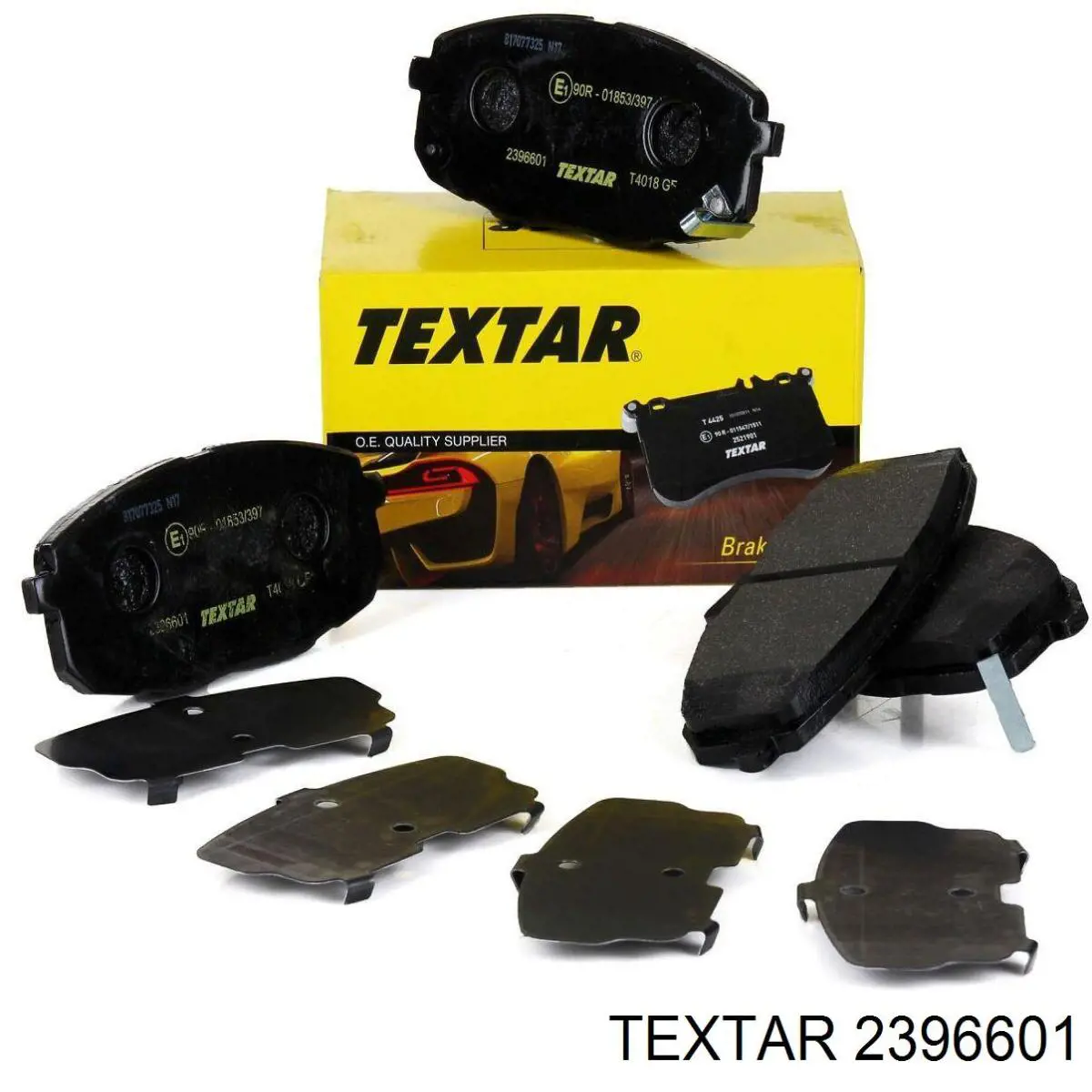 Compre 2396601 Textar Sapatas do freio dianteiras de disco