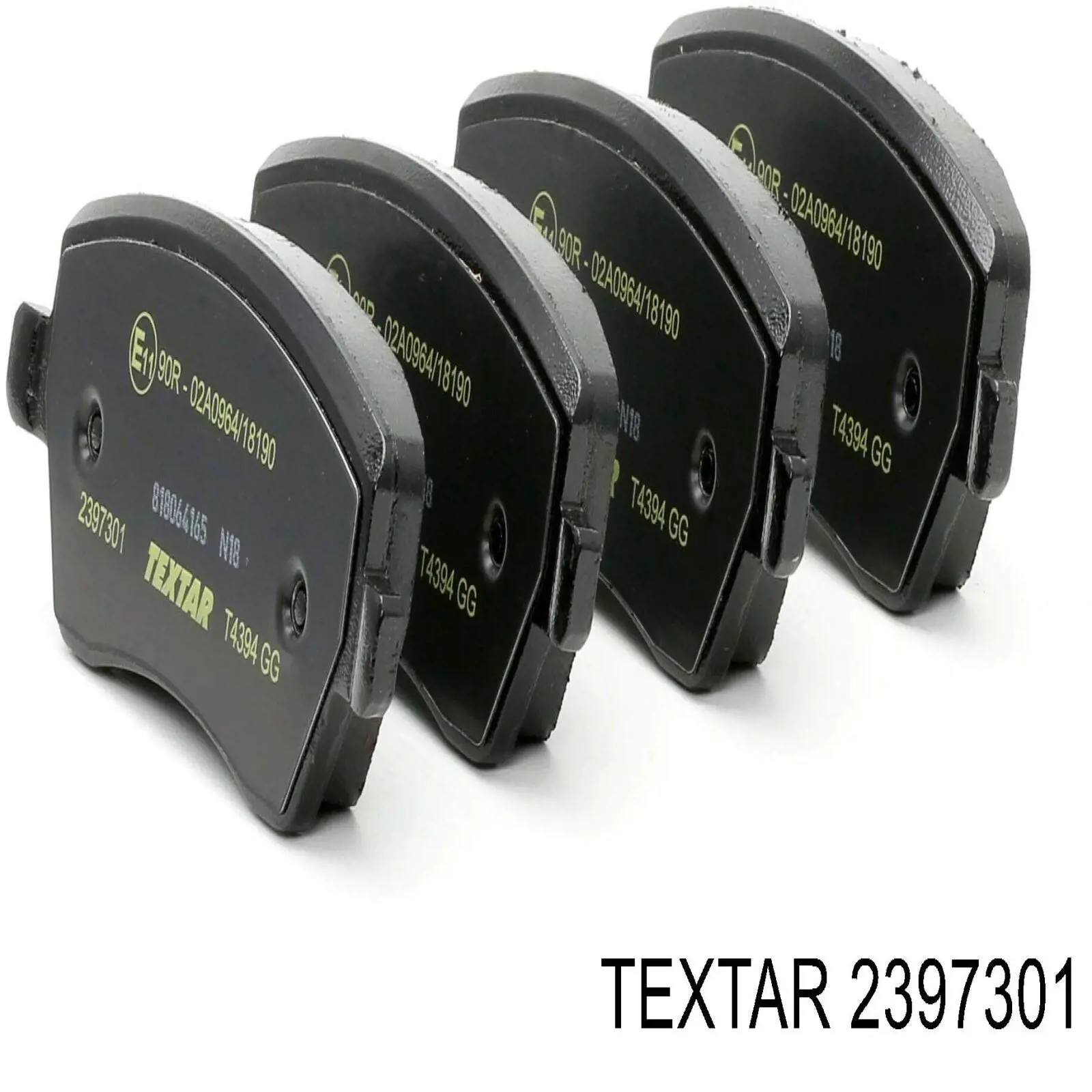 Compre 2397301 Textar Sapatas do freio dianteiras de disco