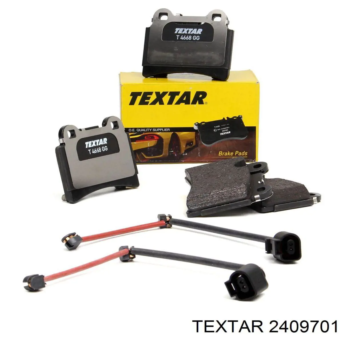 Sapatas do freio traseiras de disco Textar 2409701 preço, a partir de 36,92 USD