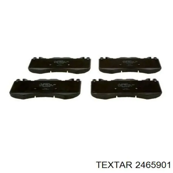 Compre 2465901 Textar Sapatas do freio dianteiras de disco
