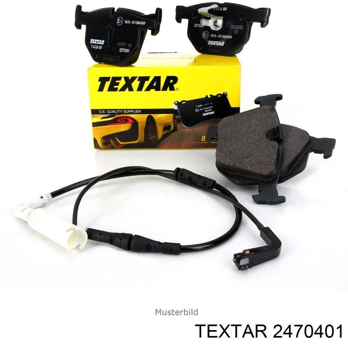 Sapatas do freio traseiras de disco Textar 2470401 preço, a partir de 41,48 USD