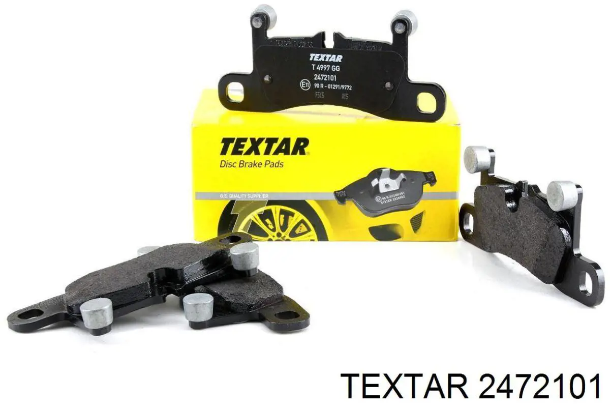 Compre 2472101 Textar Sapatas do freio traseiras de disco