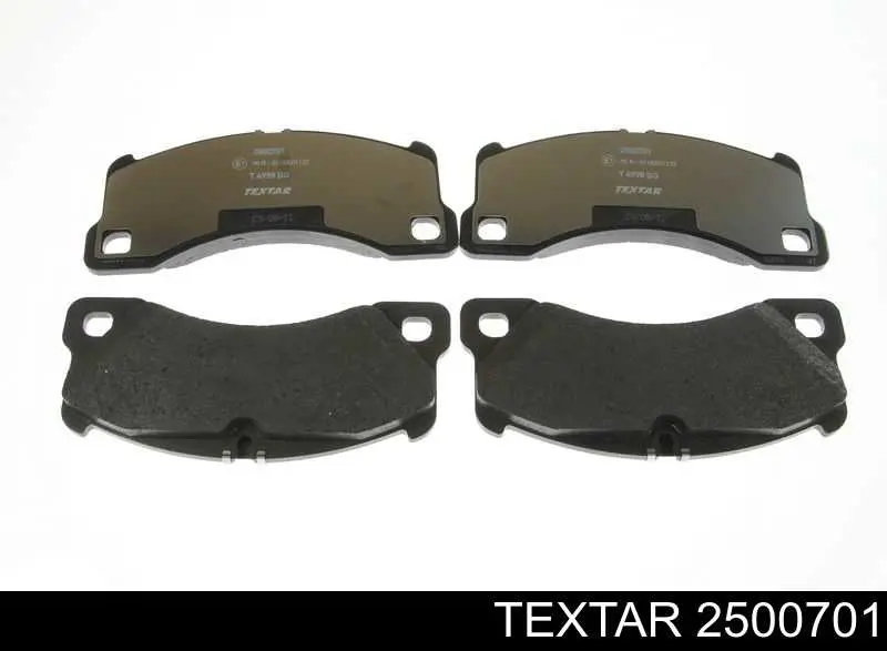 Sapatas do freio dianteiras de disco Textar 2500701 preço, a partir de 82,31 USD