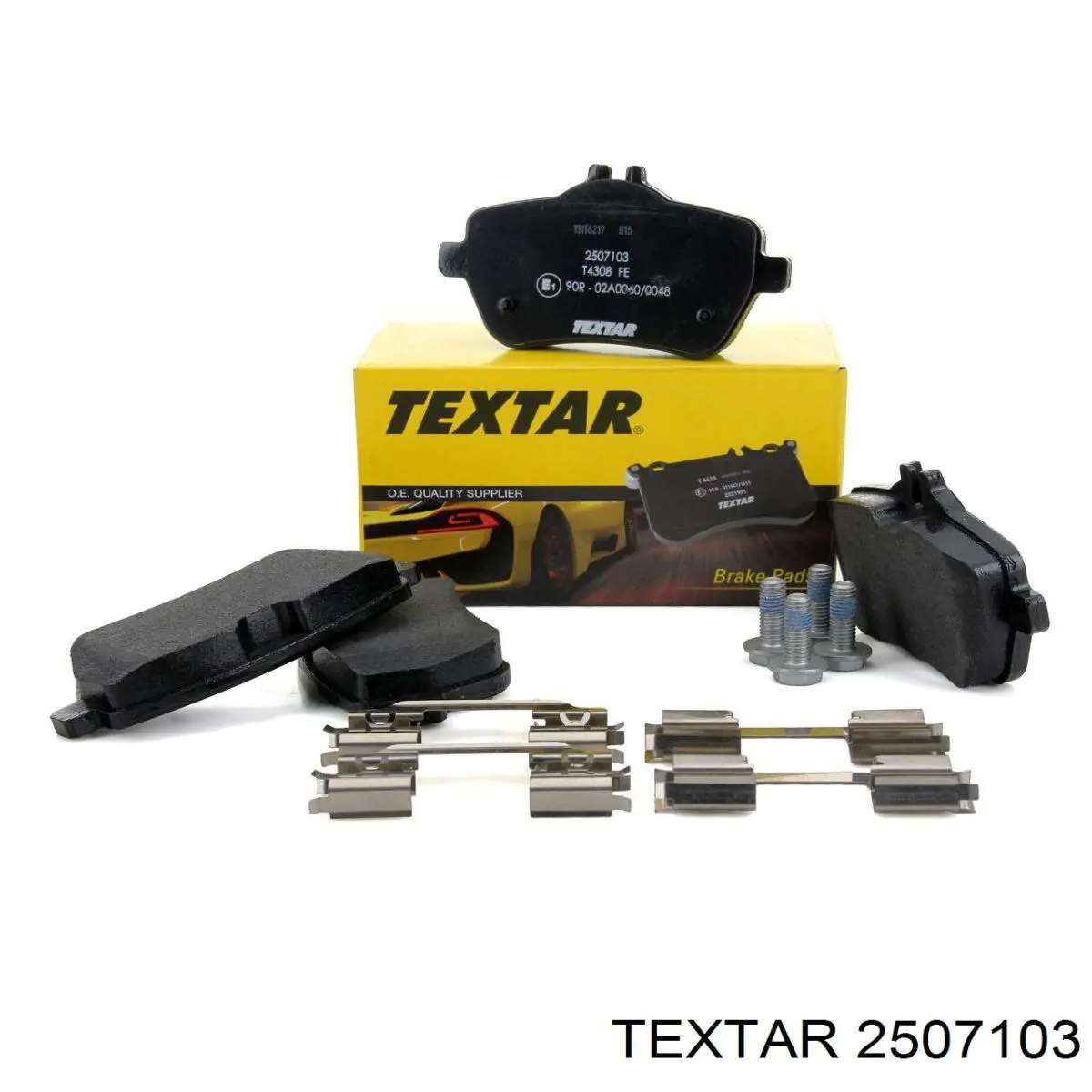 Sapatas do freio traseiras de disco Textar 2507103 preço, a partir de 64,33 USD