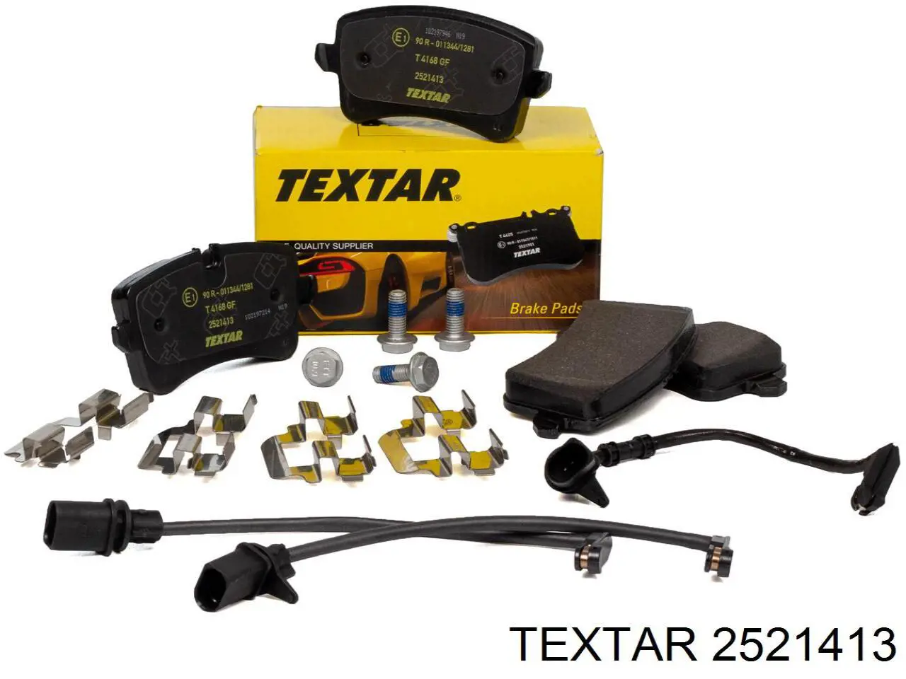 Compre 2521413 Textar Sapatas do freio traseiras de disco