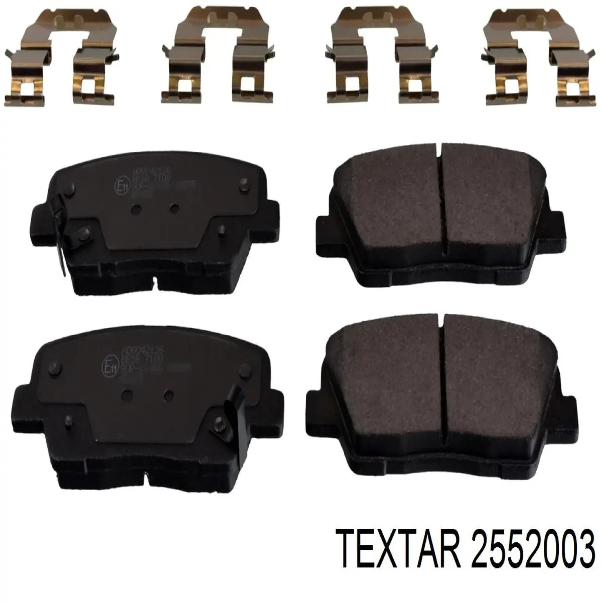 Sapatas do freio traseiras de disco Textar 2552003 preço, a partir de 28,95 USD