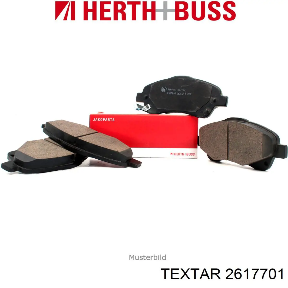 Sapatas do freio dianteiras de disco Mazda BDYG3328Z