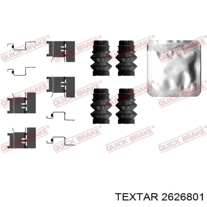 Compre 7LA698151B VAG Sapatas do freio dianteiras de disco