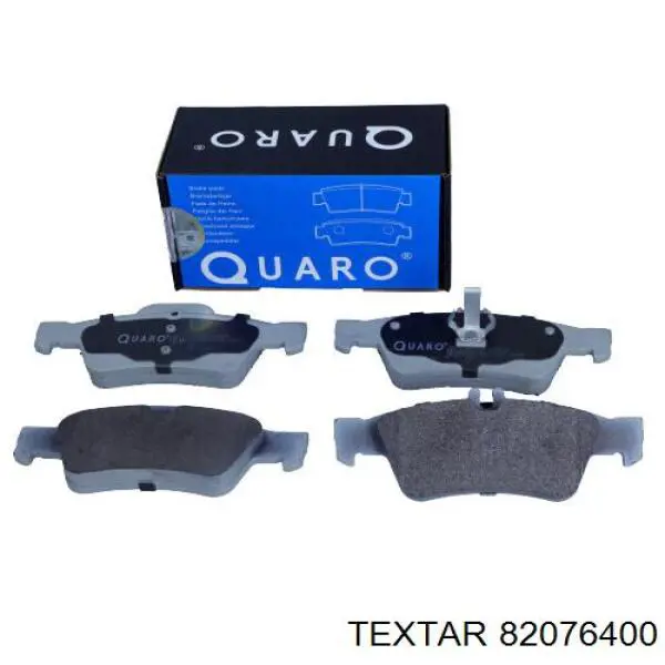 Compre 82076400 Textar Kit de molas de fixação de sapatas de disco traseiras