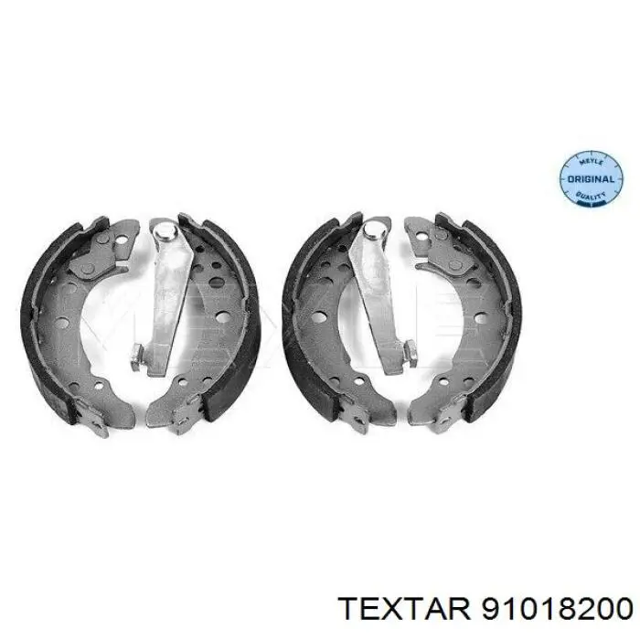 Sapatas do freio traseiras de tambor Textar 91018200 preço, a partir de 22,76 USD