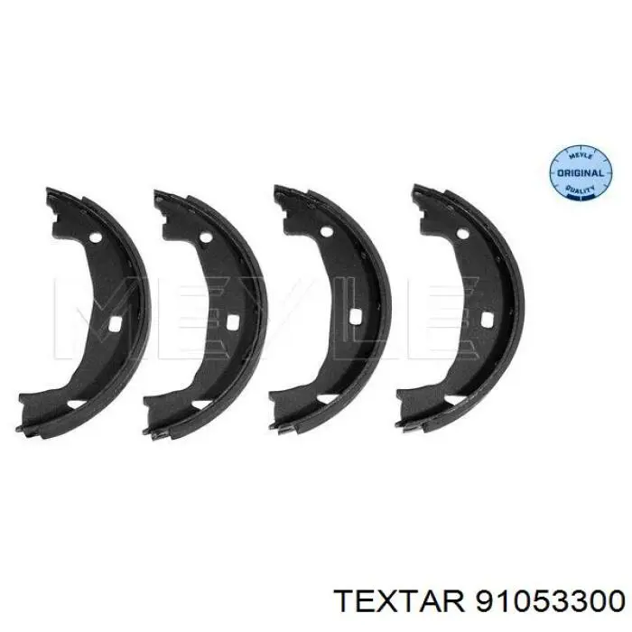 Compre 91053300 Textar Sapatas do freio de estacionamento
