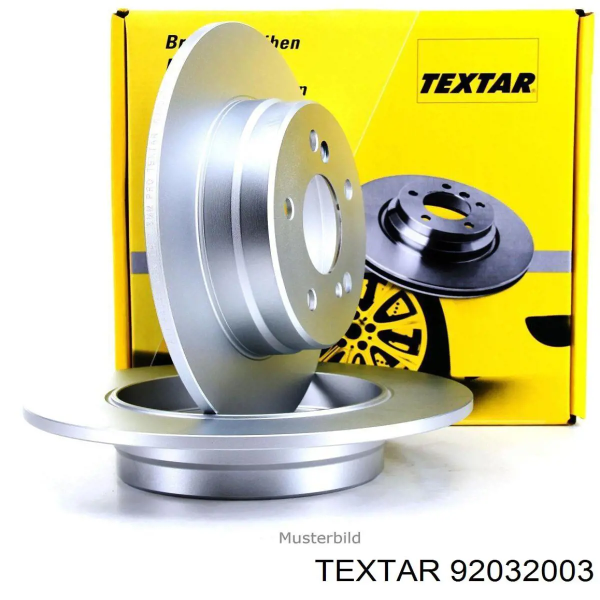 Compre 92032003 Textar Disco do freio traseiro