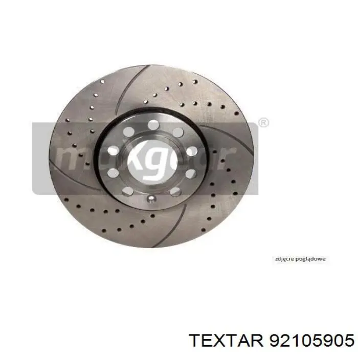 Compre 92105905 Textar Disco do freio dianteiro