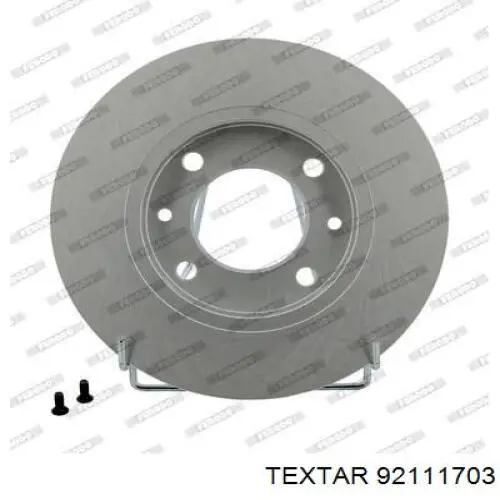 Compre 92111703 Textar Disco do freio traseiro