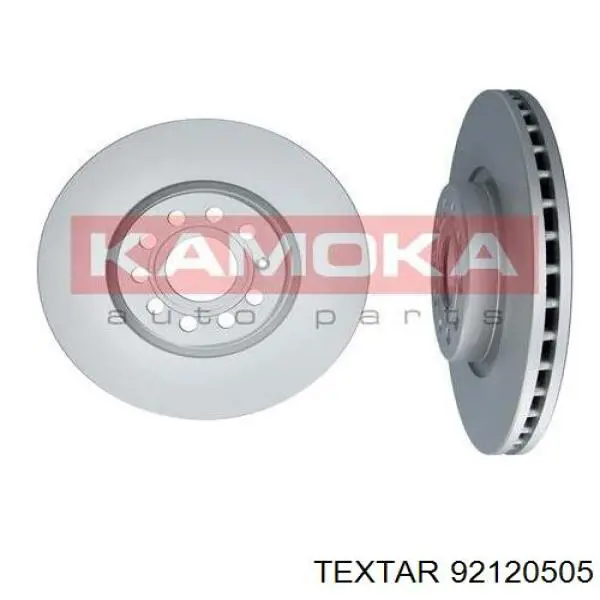 Compre 92120505 Textar Disco do freio dianteiro