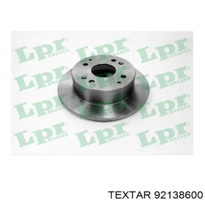 Compre 92138600 Textar Disco do freio traseiro