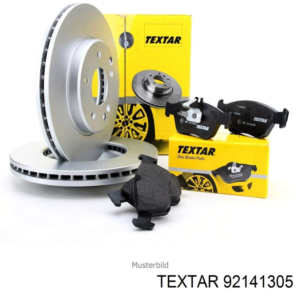 Compre 92141305 Textar Disco do freio dianteiro