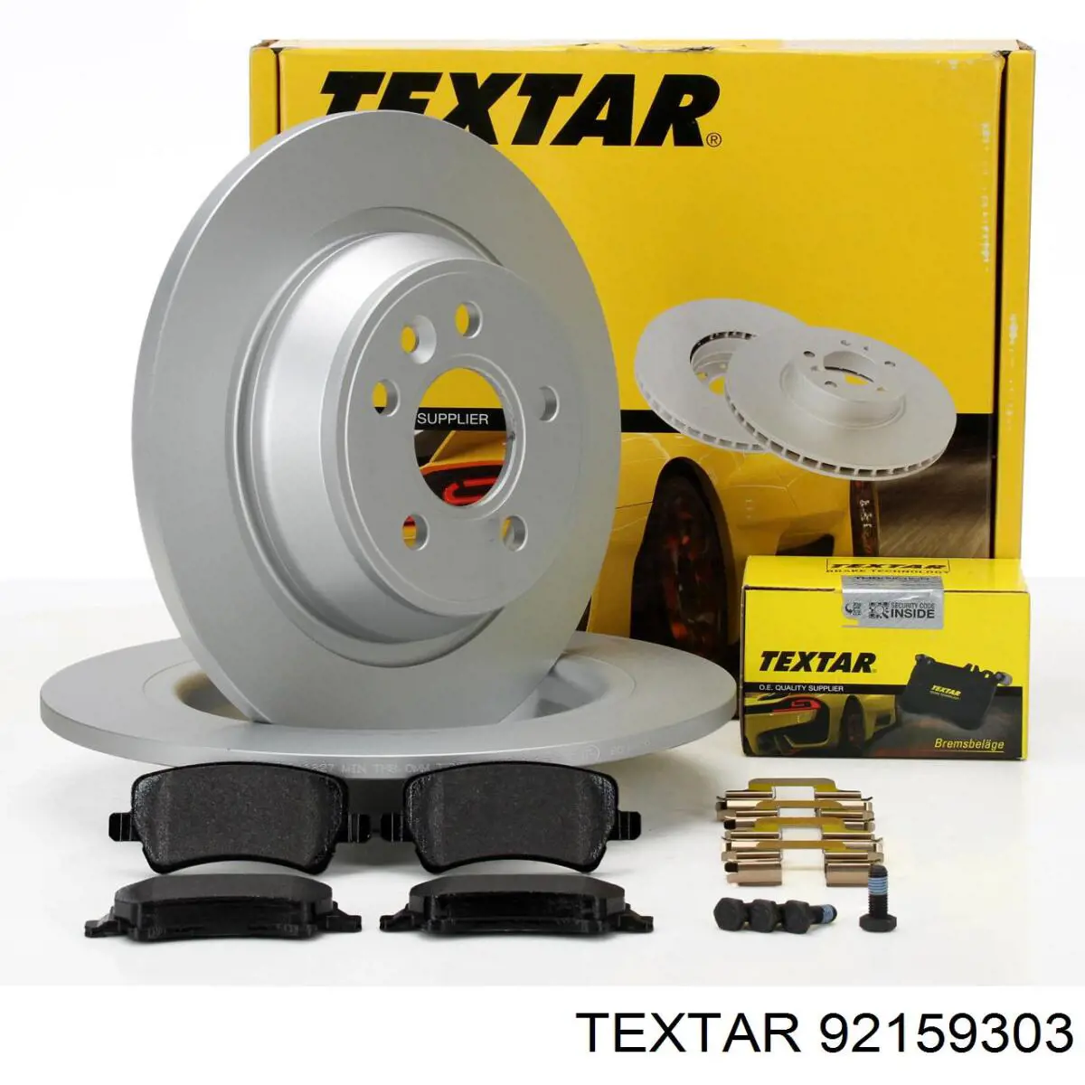 Compre 92159303 Textar Disco do freio traseiro