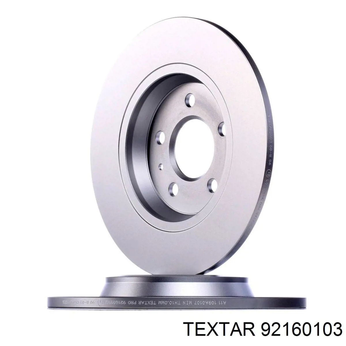 92160103 Textar Disco do freio traseiro