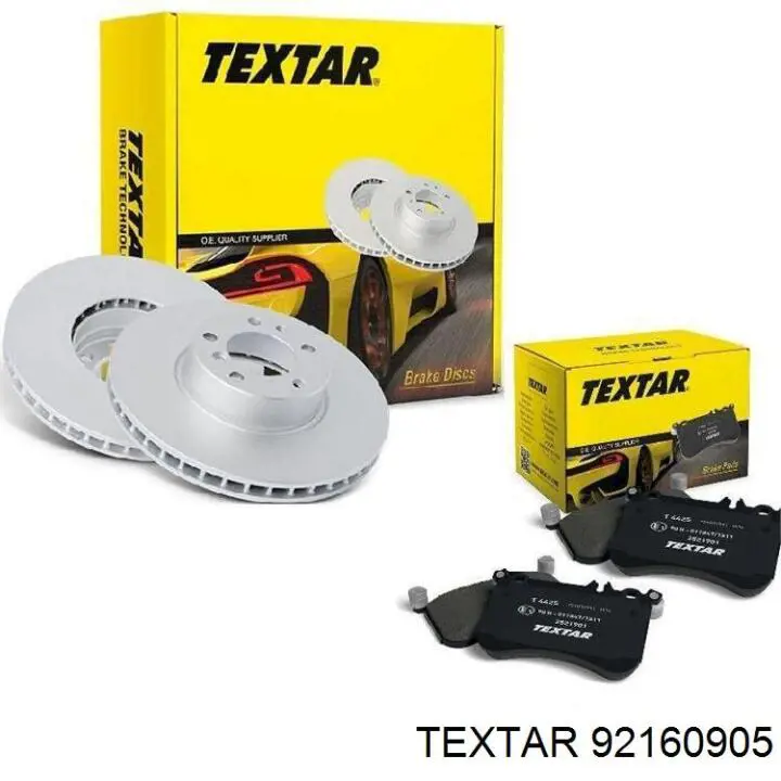 Compre 92160905 Textar Disco do freio dianteiro