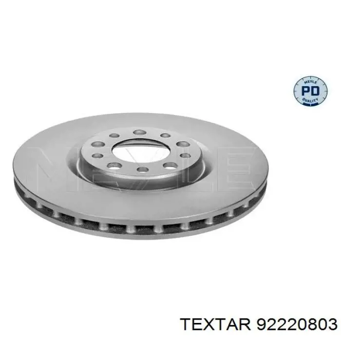 Compre 92220803 Textar Disco do freio dianteiro