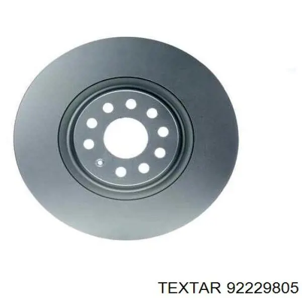 Compre 92229805 Textar Disco do freio dianteiro