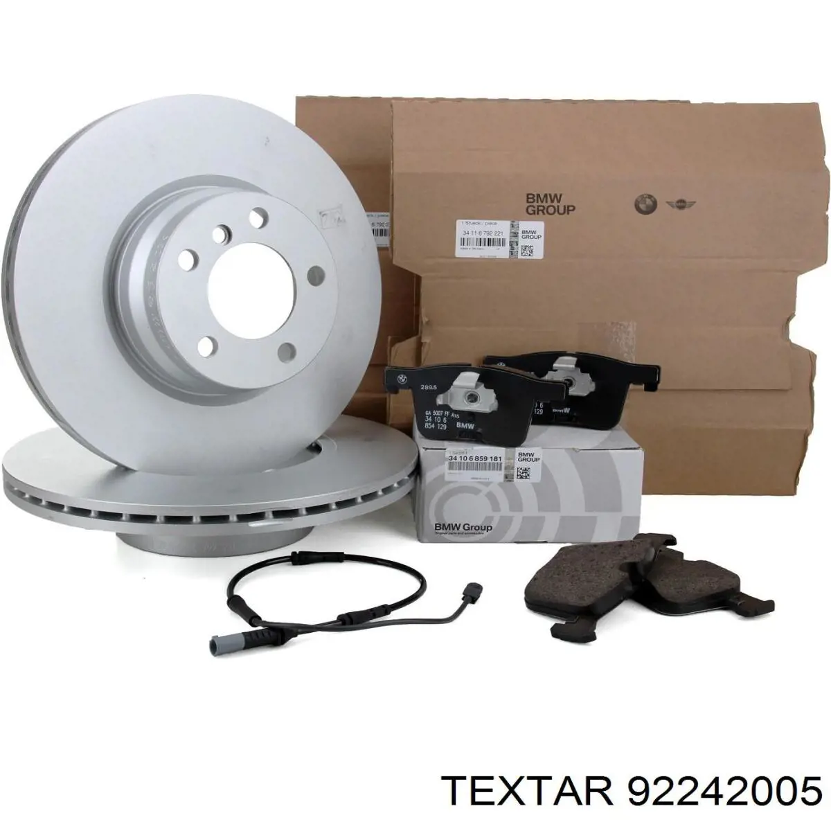 Disco do freio dianteiro Textar 92242005 preço, a partir de 61,82 USD