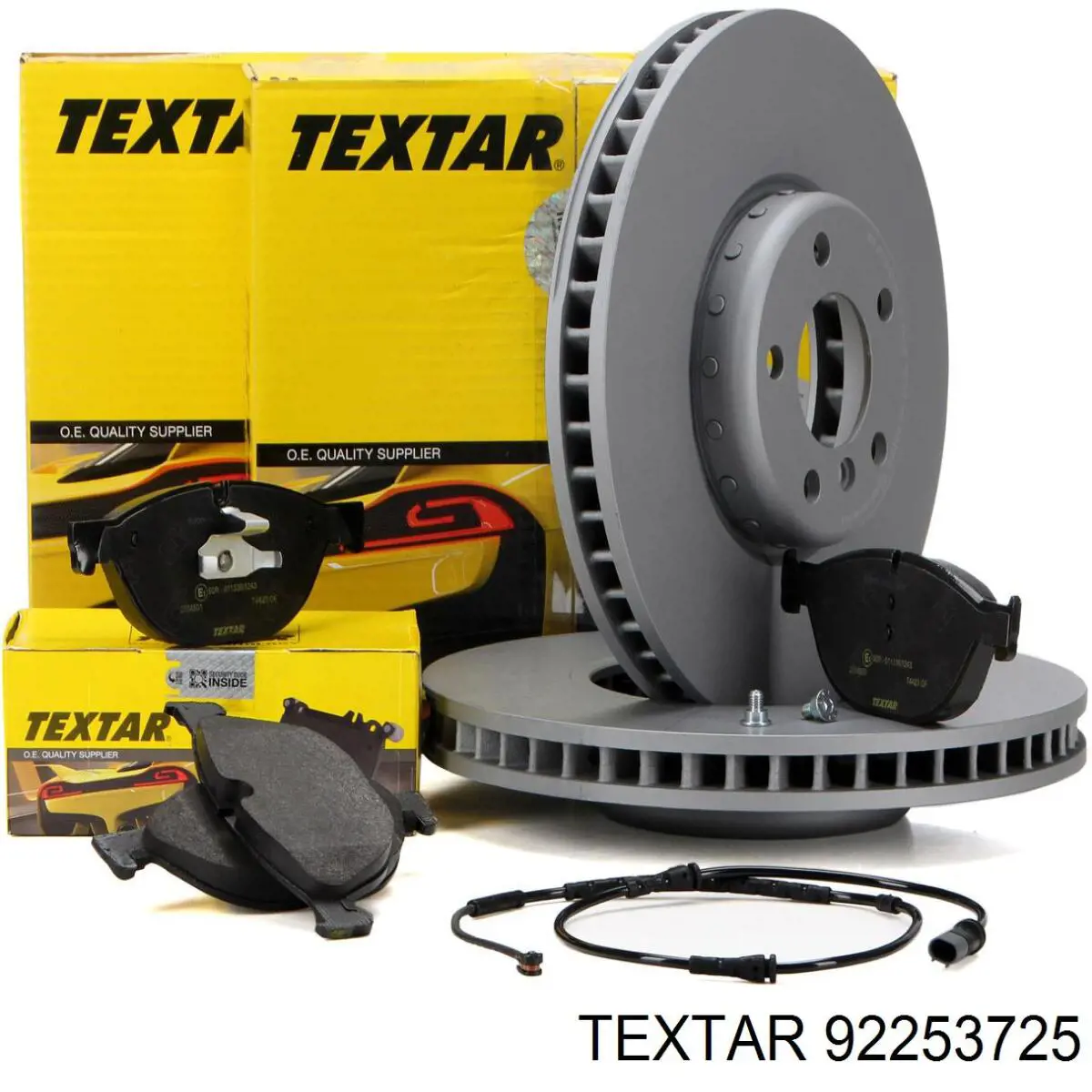 Compre 92253725 Textar Disco do freio dianteiro