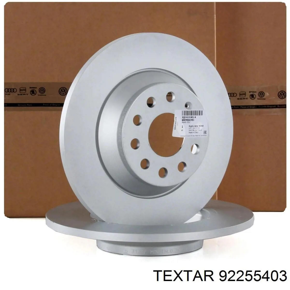 Compre 92255403 Textar Disco do freio traseiro